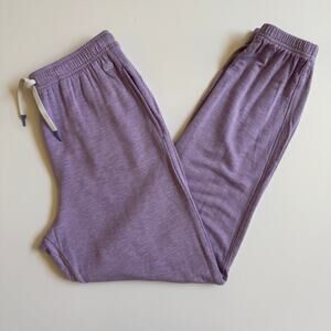 Vineyard Vines Girls' Dreamcloth Gym Joggers Lounge Medium 12-14 Lilac Pants EUC